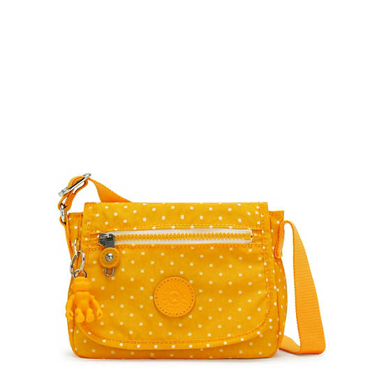 Torby Mini Kipling Sabian Klasyczne Printed Crossbody Żółte | PL 1876ZU